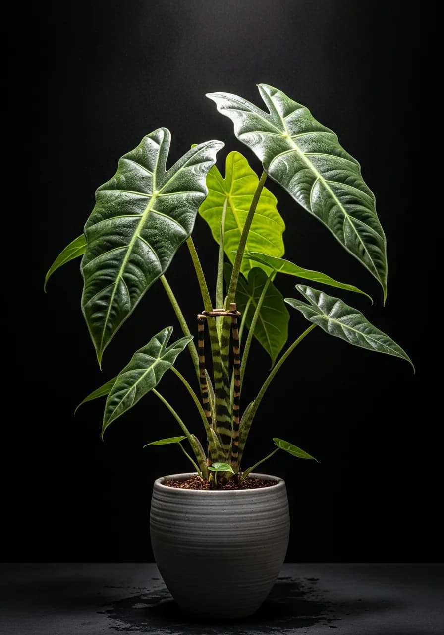 Alocasia Zebrina